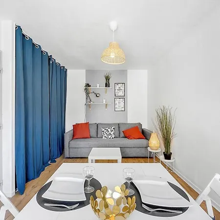 Apartment Cosy - Gare - Metro - Calme -